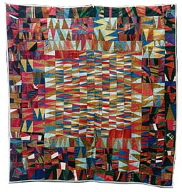 Free Red and Green Pomegranate Quilt History and Pattern