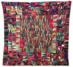 Satin African-American quilt