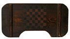 19th c. lap desk gameboard