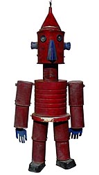 Folk art robot