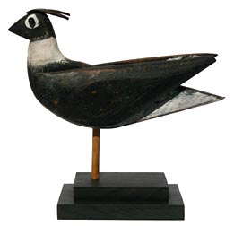 Bird carving
