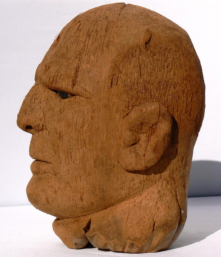 Figural Carved Coconut