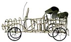 Telephone wire car model