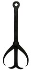Hand wrought iron calipers