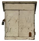 Primitive carved fuse box
