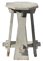 Mortise and tenon built stand
