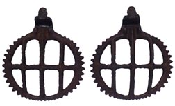 Cast iron watering lids