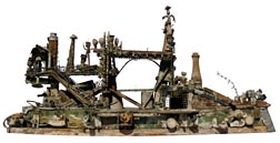 Folk art ship