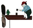 Woodcutter whirligig