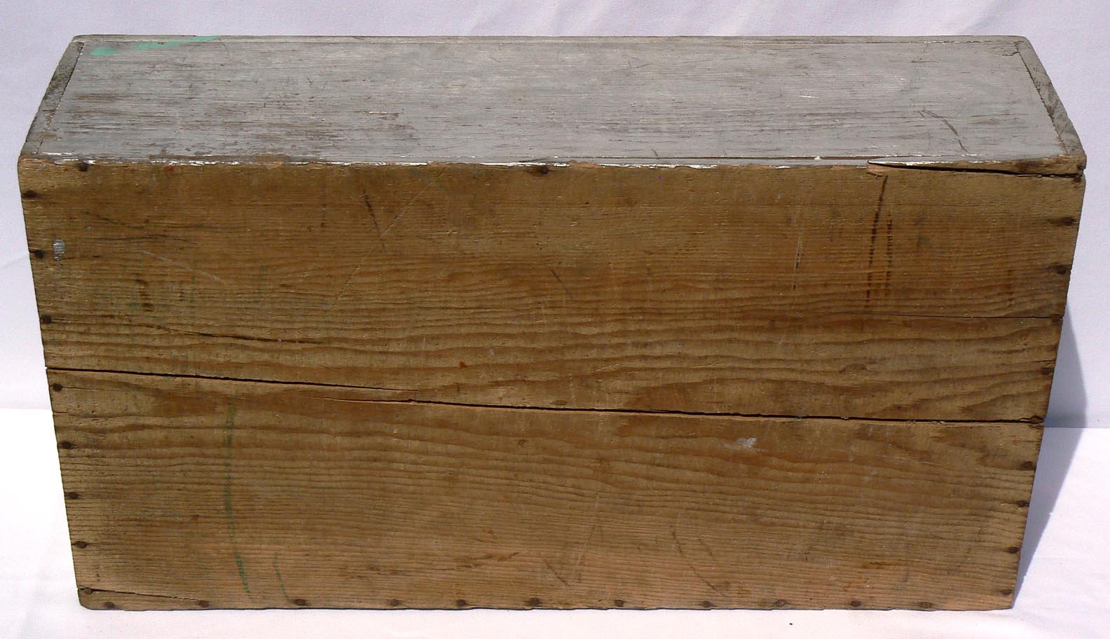 Paint Decorated Wood Tool Box
