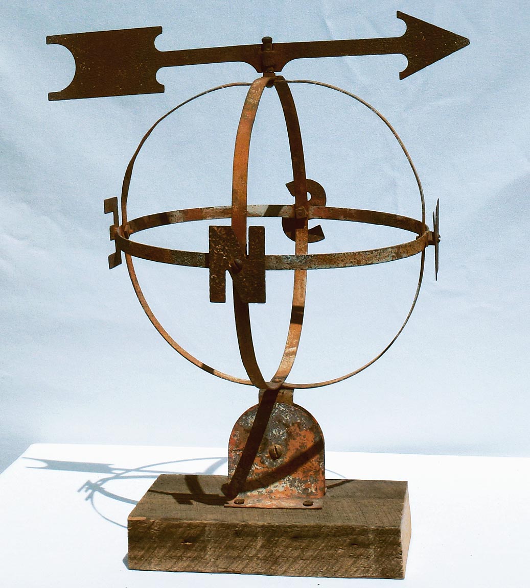 Weathervane globe
