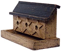 Folky bird feeder