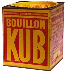 Decorative French bouillon can