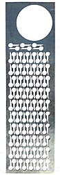 Decorative cut steel panel