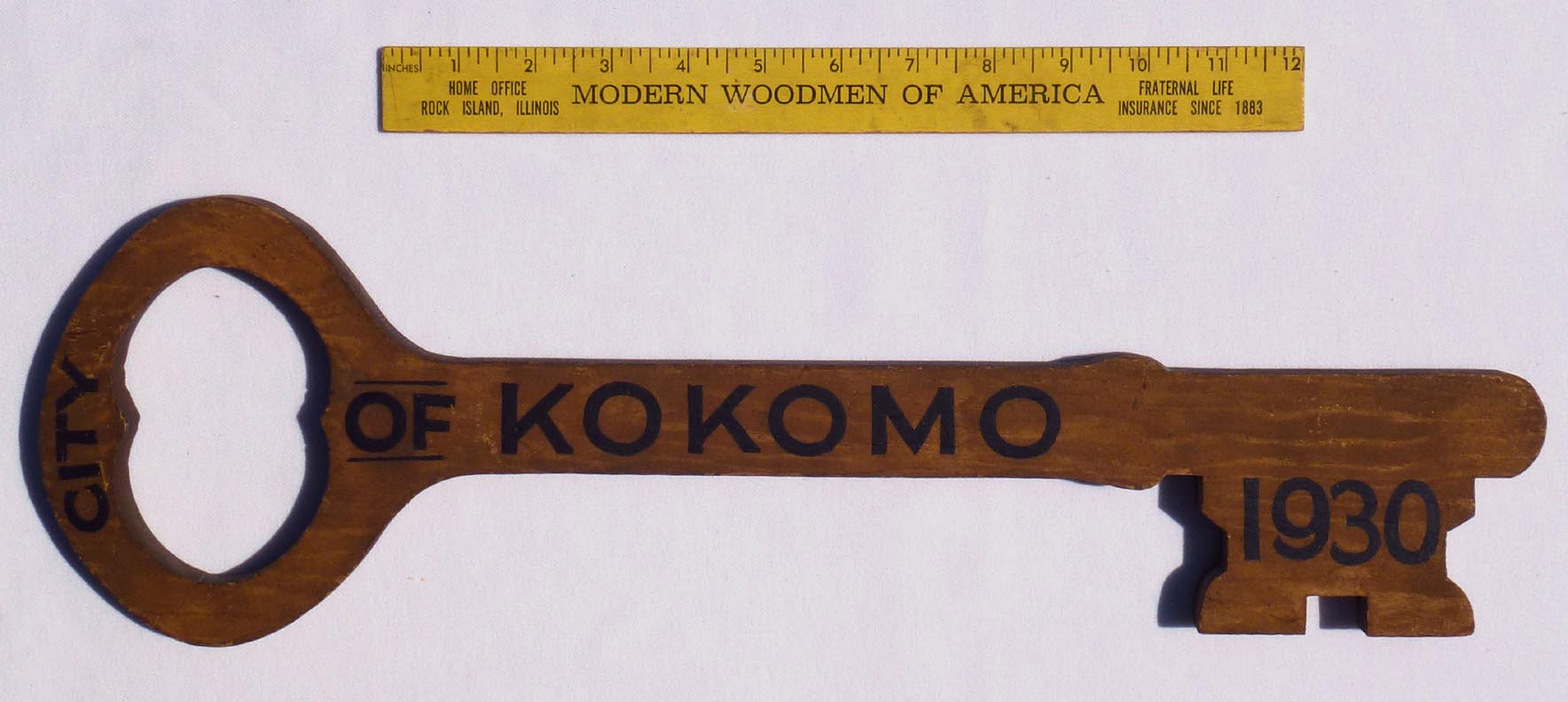 City of Kokomo ceremonial key