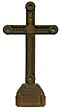 Tramp art cross