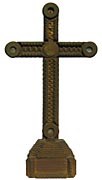 Tramp art cross