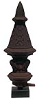 Cast iron finial