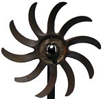 Cultivator wheel art