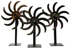 Mounted cultivator wheels