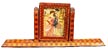 Inlaid desk frame