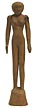 Carved woman