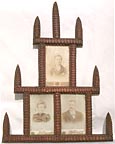 Multiple frame with spires