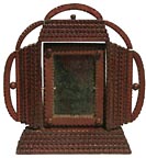 Tramp art frame