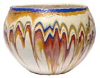 Tourist ware pottery planter