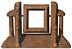 Art Deco desk frame