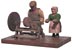Carved man and woman