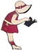 Watering can woman