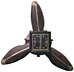 Propeller clock