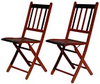 Folding chairs