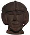Pottery football player