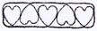 Barbed wire hearts