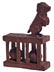 Dog whimsey carving