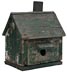 Green birdhouse