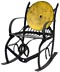 Metal found object chair