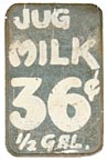 Milk sign