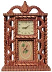 Howard Finster clock case