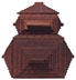 Tramp art box