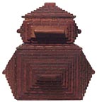 Tramp art box