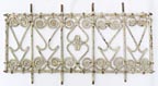 Wrought iron window grill