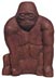 Carved gorilla