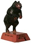 Carved bear