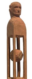 Figural whimsey carving