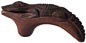 Alligator cane handle