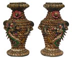 Shell memory vases