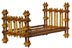 Crown of thorns tramp art doll bed